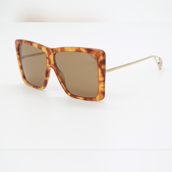 NEW GUCCI GG0434S 003 UNISEX SUNGLASSES GUCCI NEW COLLECTION EYEWEAR GUCCI - Picture 6 of 14